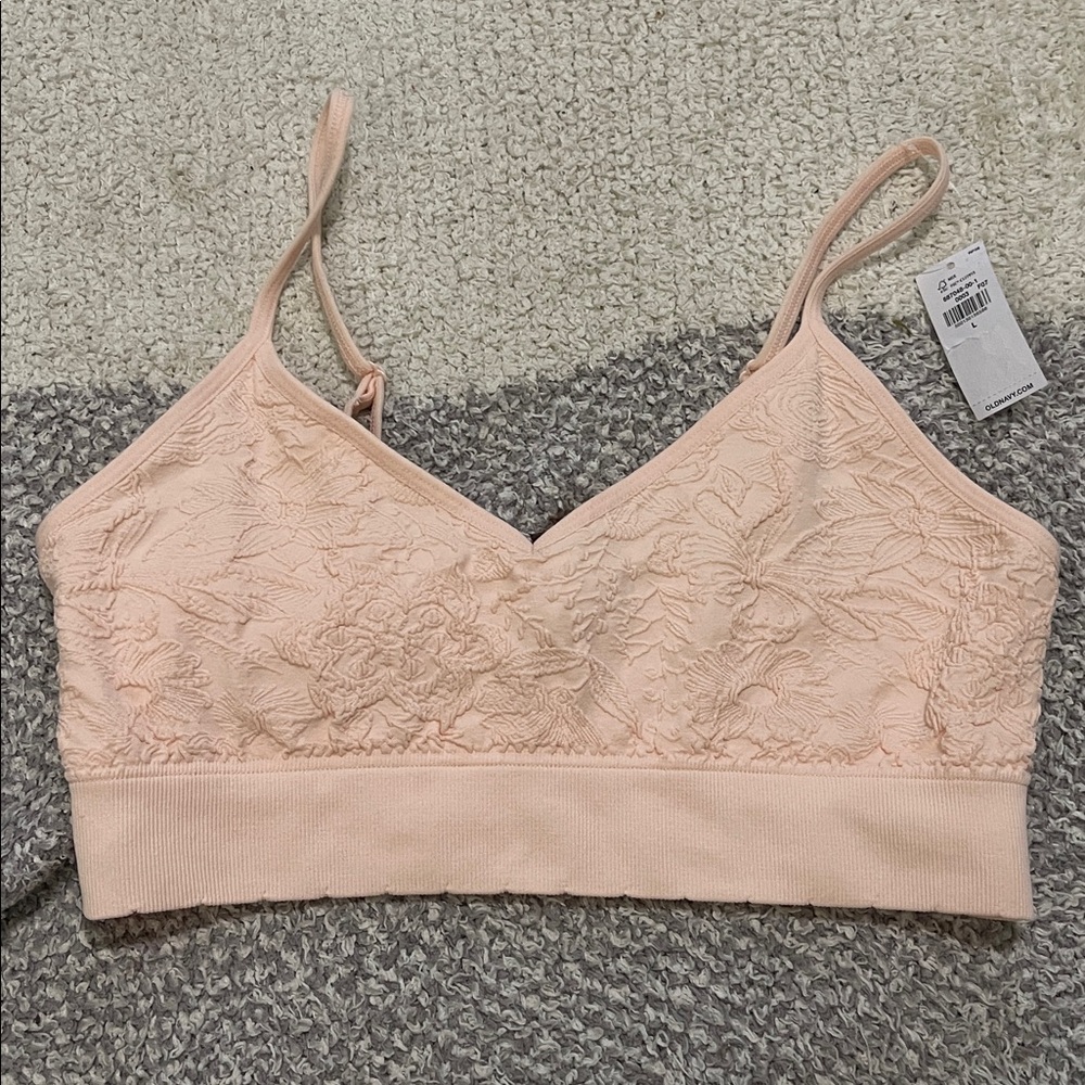 NWT- Old Navy- L. Floral Bra